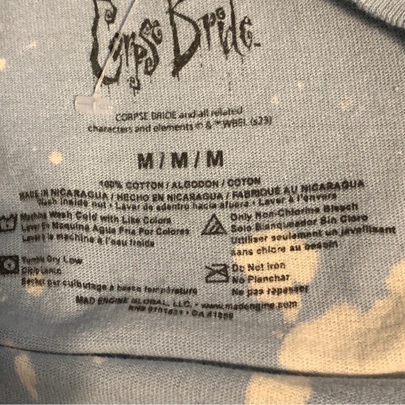 Corpse Bride T-Shirt SZ M - Picture 4 of 4